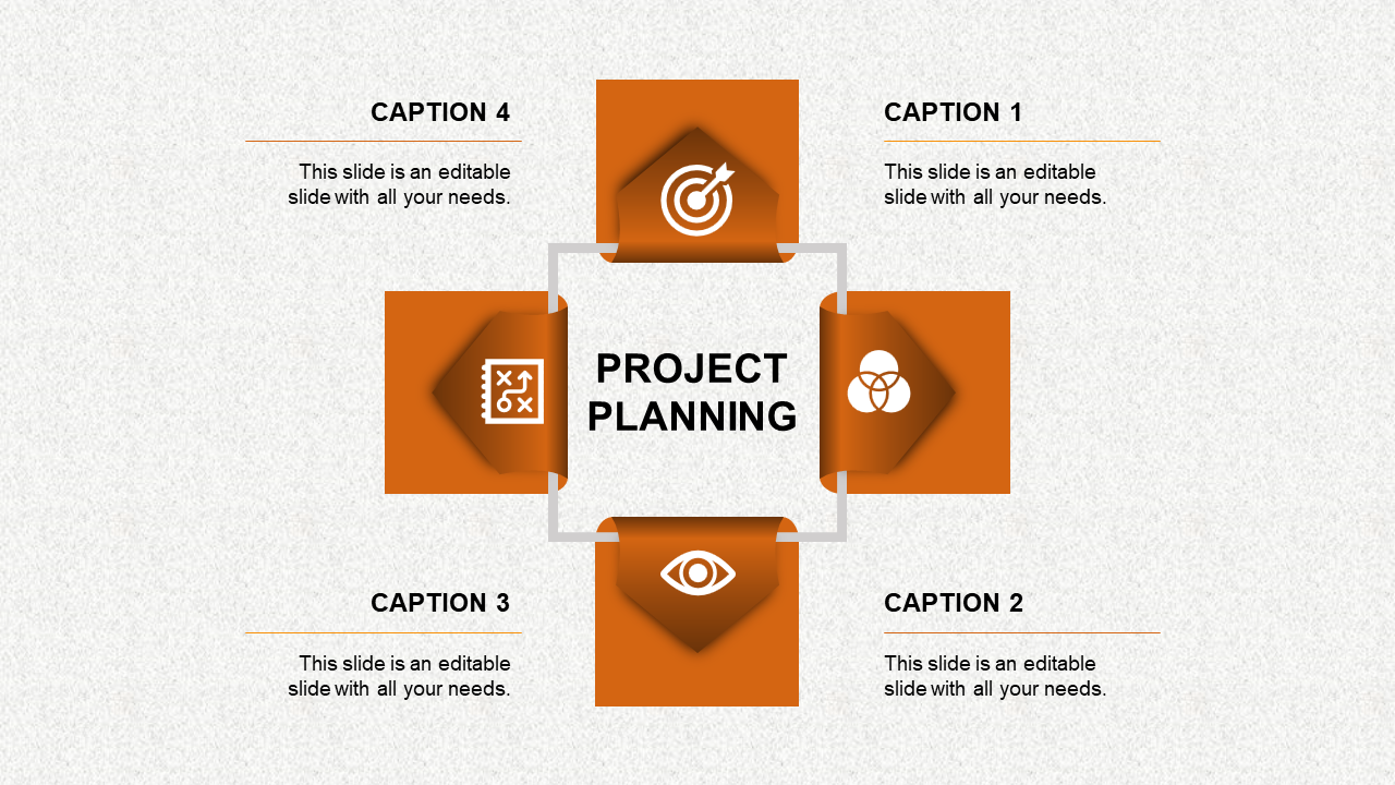 project planning ppt presentation-project planning-orange